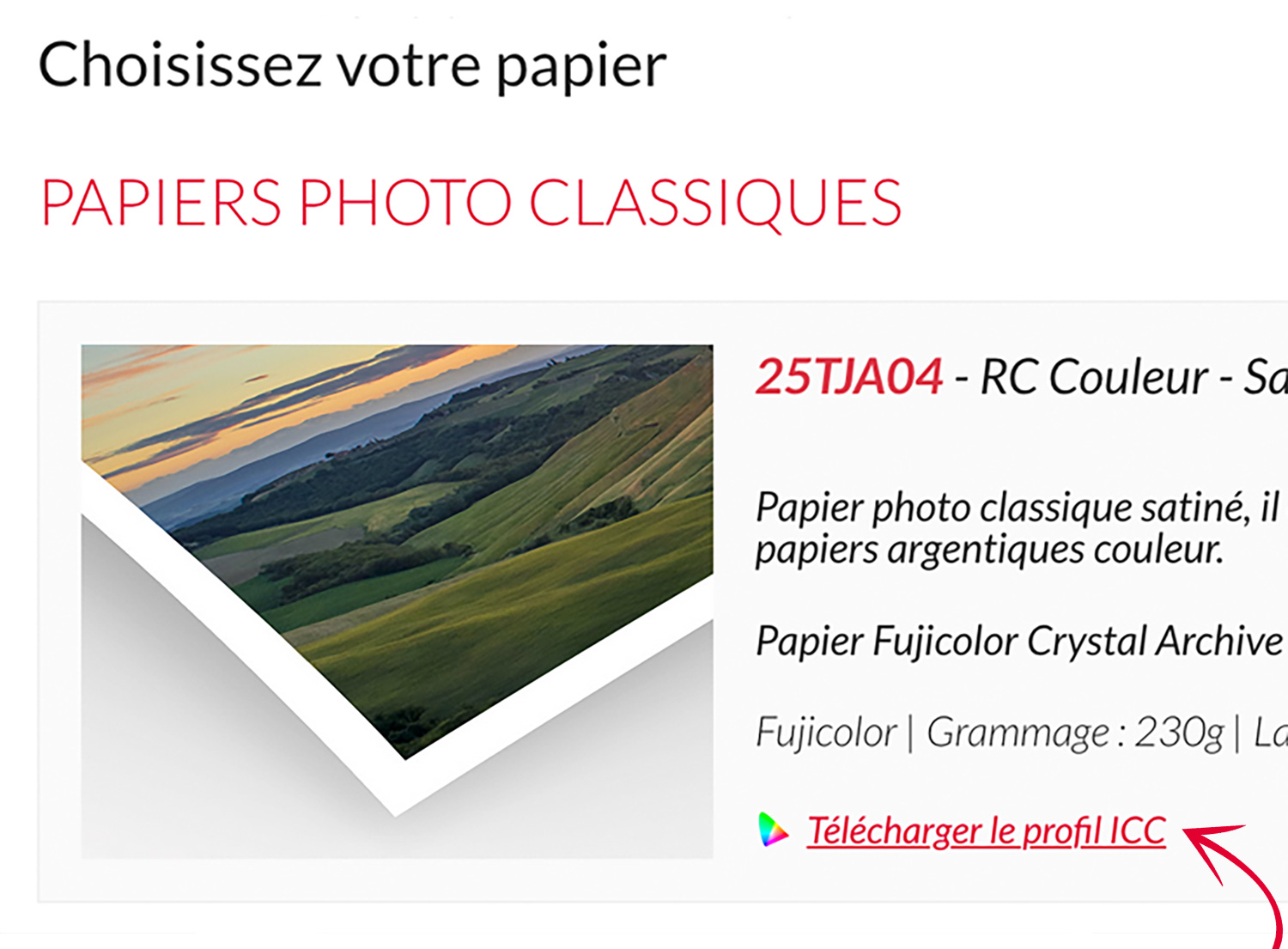 T&eacute;l&eacute;charger profil