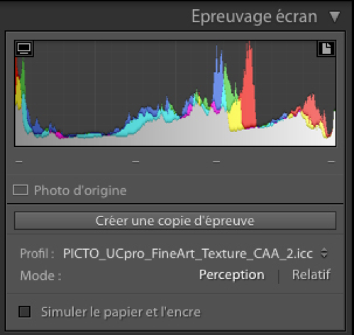 &eacute;preuvage &eacute;cran