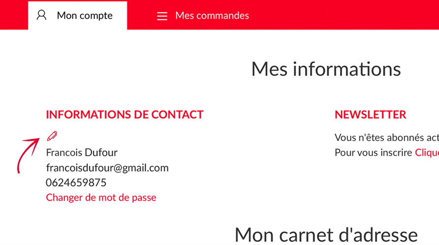 Cr&eacute;er votre compte