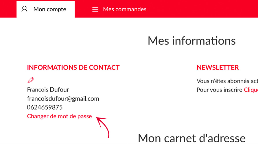 Cr&eacute;er votre compte
