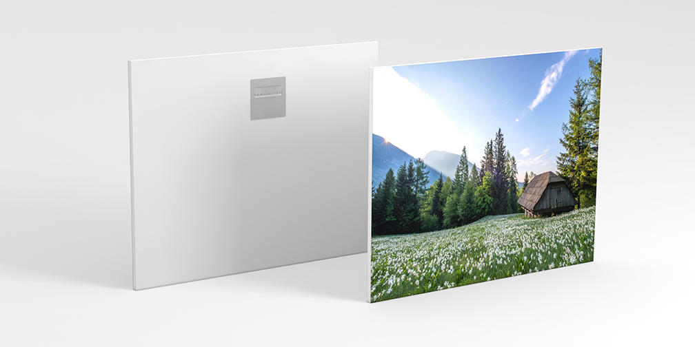 Photo contrecoll&eacute;e sur Carton Plume