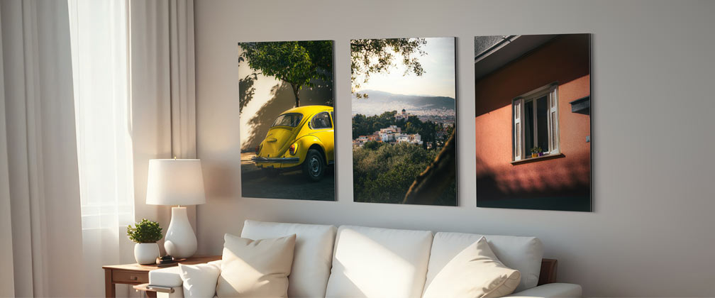 Photo contrecollée sur Dibond