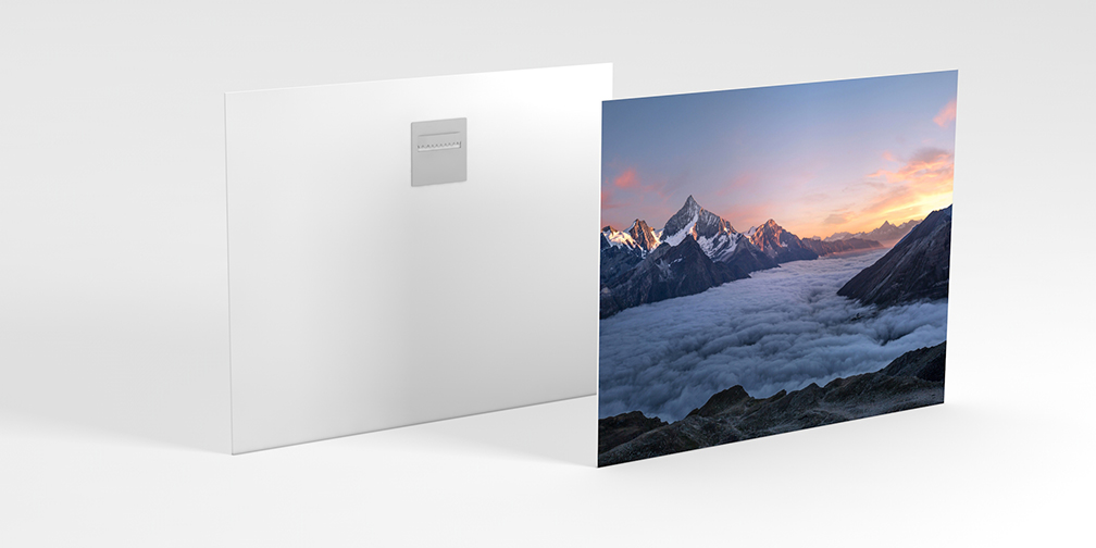 Photo contrecoll&eacute;e sur PVC